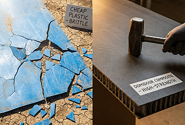 Cửa Gỗ Composite Có Bền Không? Sự Thật Về Gói "Gia Vị" Mỹ - Đức