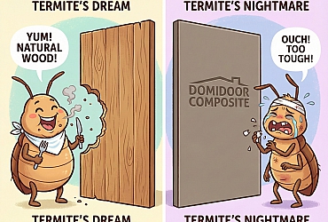 Cửa Gỗ Công Nghiệp Có Bị Mối Mọt Không? Sự Thật Về "Buffet" Của Loài Mối