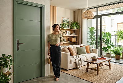 Xu Hướng Màu Nội Thất 2027: Đừng Để Cánh Cửa Làm Nhà Bạn "Già Nu"